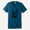 Unisex Jersey Short Sleeve V Neck Tee Thumbnail