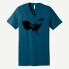 Unisex Jersey Short Sleeve V Neck Tee Thumbnail