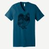 Unisex Jersey Short Sleeve V Neck Tee Thumbnail