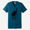Unisex Jersey Short Sleeve V Neck Tee Thumbnail