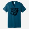 Unisex Jersey Short Sleeve V Neck Tee Thumbnail