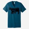 Unisex Jersey Short Sleeve V Neck Tee Thumbnail