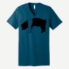 Unisex Jersey Short Sleeve V Neck Tee Thumbnail