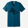 Unisex Jersey Short Sleeve V Neck Tee Thumbnail