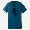 Unisex Jersey Short Sleeve V Neck Tee Thumbnail