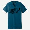 Unisex Jersey Short Sleeve V Neck Tee Thumbnail
