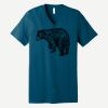 Unisex Jersey Short Sleeve V Neck Tee Thumbnail