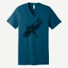 Unisex Jersey Short Sleeve V Neck Tee Thumbnail