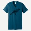 Unisex Jersey Short Sleeve V Neck Tee Thumbnail