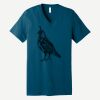 Unisex Jersey Short Sleeve V Neck Tee Thumbnail