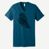 Unisex Jersey Short Sleeve V Neck Tee Thumbnail