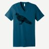Unisex Jersey Short Sleeve V Neck Tee Thumbnail