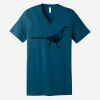 Unisex Jersey Short Sleeve V Neck Tee Thumbnail