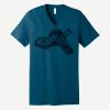 Unisex Jersey Short Sleeve V Neck Tee Thumbnail