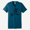 Unisex Jersey Short Sleeve V Neck Tee Thumbnail