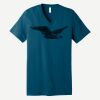 Unisex Jersey Short Sleeve V Neck Tee Thumbnail