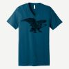 Unisex Jersey Short Sleeve V Neck Tee Thumbnail