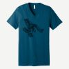 Unisex Jersey Short Sleeve V Neck Tee Thumbnail