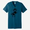 Unisex Jersey Short Sleeve V Neck Tee Thumbnail