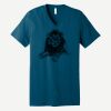 Unisex Jersey Short Sleeve V Neck Tee Thumbnail
