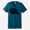 Unisex Jersey Short Sleeve V Neck Tee Thumbnail