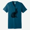 Unisex Jersey Short Sleeve V Neck Tee Thumbnail