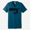 Unisex Jersey Short Sleeve V Neck Tee Thumbnail