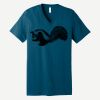 Unisex Jersey Short Sleeve V Neck Tee Thumbnail