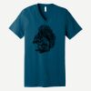 Unisex Jersey Short Sleeve V Neck Tee Thumbnail