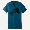 Unisex Jersey Short Sleeve V Neck Tee Thumbnail