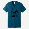 Unisex Jersey Short Sleeve V Neck Tee Thumbnail