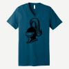 Unisex Jersey Short Sleeve V Neck Tee Thumbnail