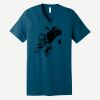Unisex Jersey Short Sleeve V Neck Tee Thumbnail