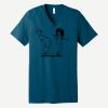 Unisex Jersey Short Sleeve V Neck Tee Thumbnail