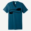 Unisex Jersey Short Sleeve V Neck Tee Thumbnail