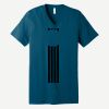 Unisex Jersey Short Sleeve V Neck Tee Thumbnail