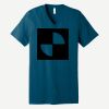 Unisex Jersey Short Sleeve V Neck Tee Thumbnail