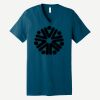 Unisex Jersey Short Sleeve V Neck Tee Thumbnail