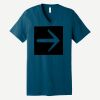 Unisex Jersey Short Sleeve V Neck Tee Thumbnail