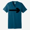 Unisex Jersey Short Sleeve V Neck Tee Thumbnail