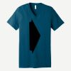 Unisex Jersey Short Sleeve V Neck Tee Thumbnail