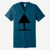 Unisex Jersey Short Sleeve V Neck Tee Thumbnail
