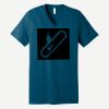 Unisex Jersey Short Sleeve V Neck Tee Thumbnail