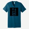 Unisex Jersey Short Sleeve V Neck Tee Thumbnail