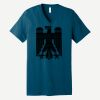 Unisex Jersey Short Sleeve V Neck Tee Thumbnail