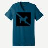 Unisex Jersey Short Sleeve V Neck Tee Thumbnail