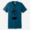Unisex Jersey Short Sleeve V Neck Tee Thumbnail