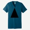 Unisex Jersey Short Sleeve V Neck Tee Thumbnail