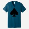 Unisex Jersey Short Sleeve V Neck Tee Thumbnail