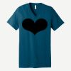 Unisex Jersey Short Sleeve V Neck Tee Thumbnail